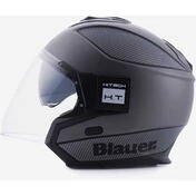 Jet Blauer motorcycle helmet in Matt Anthracite Fiber Only