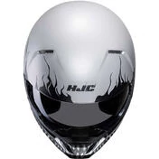 Motorcycle Helmet Jet Hjc i20 SCRAW MC10SF Black Light Gray Opaque