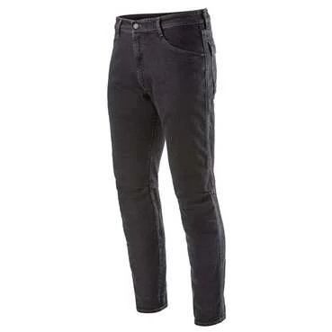 Jeans Alpinestars Alu Denim Black Overdyed Черный