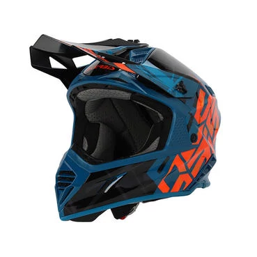 Acerbis X-track 2206 Мотошлем Black Green Зеленый