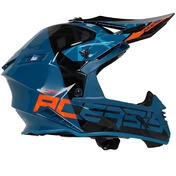 Acerbis X-TRACK 2206 Black Green Moto Cross Helmet