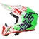 Acerbis X-TRACK 2206 Green White Moto Cross Helmet