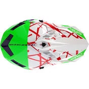 Acerbis X-TRACK 2206 Green White Moto Cross Helmet