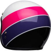 Motorcycle Helmet Jet Custom Bell CUSTOM 500 RIFF Pink Purple