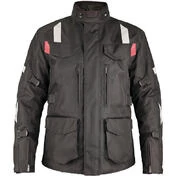 Motorcycle Fabric Jacket Oj WANDER MAN Black
