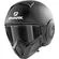 Motorcycle Мотошлем Jet Shark STREET-DRAK Blank Matt Black