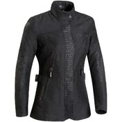 Woman Motorcycle мотокуртка In Black Ixon BLOOM Fabric
