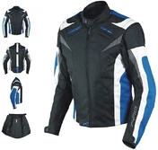 Moto jacket Fabric A-Touring Pro Hart Lady Blue