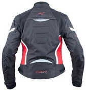 Moto jacket Fabric A-Pro Sports Hassen Lady Red