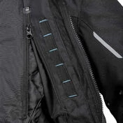 Women's Motorcycle Jackets Tucano Urbano 4STROKE LADY Black Fabric