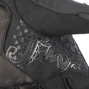 Women's Motorcycle Gloves Tucano Urbano GINKA 2G Black Fabric