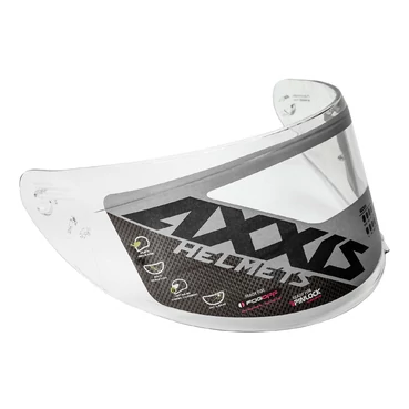 Визор AXXIS Clear Max Vision V-18B прозрачный (Eagle, Draken)