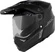 AXXIS MX803 Wolf DS Solid мотошлем туристический эндуро черный матовый