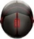 AXXIS Square Convex Red мотошлем открытый красный