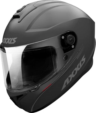 AXXIS FF112C Draken S Solid Matt Titanium мотошлем серый матовый