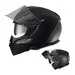 AXXIS FU403 SV Gecko SV Solid мотошлем модуляр черный матовый