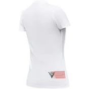 Dainese Casual Women's T-Shirt DAINESELOGO LADY White Black