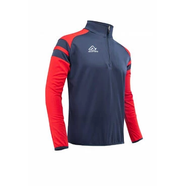 Acerbis KEMARI Half Zip Training Sweatshirt Blue Red
