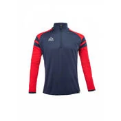 Acerbis KEMARI Half Zip Training Sweatshirt Blue Red