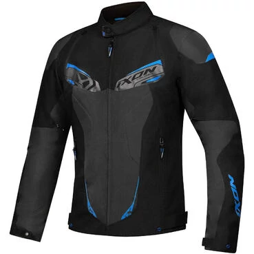 Ixon CALIBER NOIR Anthracite Blue Motorcycle Sports мотокуртка