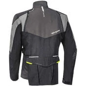 Motorcycle Jacket 4 Seasons Touring Adventur Ixon BALDER Black Gray Yellow Bright