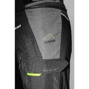 Motorcycle Jacket 4 Seasons Touring Adventur Ixon BALDER Black Gray Yellow Bright