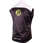 Gillet Moto Cross Shot Bodywarmer lite 2.0 Black Yellow Fluo