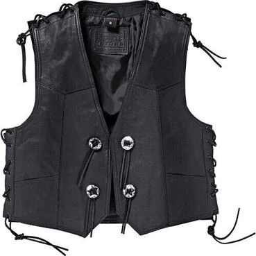 Concho leather жилет 1.0 Black