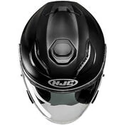 Hjc F31 Semi Matt Black Motorcycle Jet Helmet