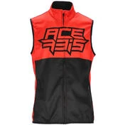 Acerbis LINEAR Off Road Softshell Motorcycle Vest Black Red