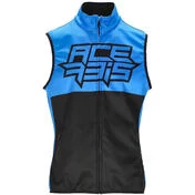 Acerbis LINEAR Off Road Softshell Motorcycle Vest Black Blue