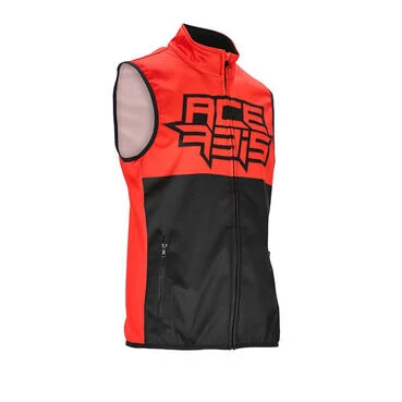 Acerbis Softshell Linear Gilet Black Red Красный