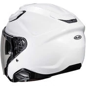 Hjc F31 Solid Pearl White Motorcycle Jet Helmet