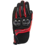 Dainese MIG 3 AIR Motorcycle Gloves Black Red Lava