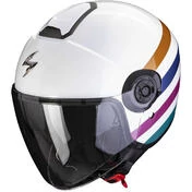 Scorpion EXO-CITY II BEE Jet Motorcycle Мотошлем White Green Gold