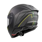 Premier Integral Motorcycle Helmet HYPER BP6 BM Matt Black Green