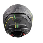 Premier Integral Motorcycle Helmet HYPER BP6 BM Matt Black Green