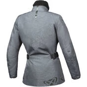 Women's Motorcycle Jacket In Ixon BLOOM Tactical Green Fabric