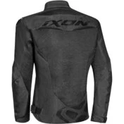 Motorcycle Jacket In Perforated Summer Fabric Ixon Draco Black