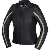 Ixs LD STRIPE Black Leather Woman Motorcycle мотокуртка