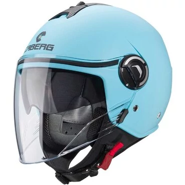 Moto Jet Мотошлем Caberg RIVIERA V4X Matt Light Blue
