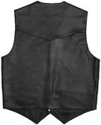 Genuine Leather Motorcycle Vest Custom In-Pro Piston Model