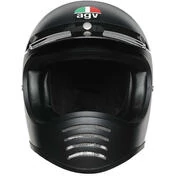 Integral Motorcycle Helmet Custom AGV Legend X101 Mono Matt Black
