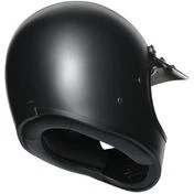 Integral Motorcycle Helmet Custom AGV Legend X101 Mono Matt Black