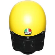 Integral Motorcycle Helmet Custom AGV Legend X101 Multi DUST Matt Yellow Black