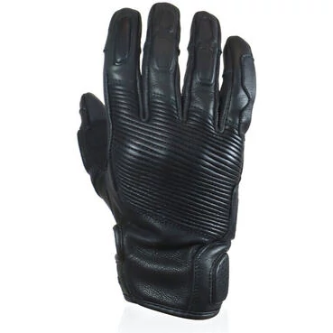 Harisson STURGIS Black Custom Leather Motorcycle мотоперчатки
