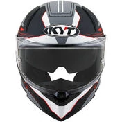 Full Face Touring Motorcycle Мотошлем Kyt R2R LED Matt Black Grey