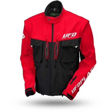 Ufo TAIGA Red Enduro Motorcycle мотокуртка - Protections Included