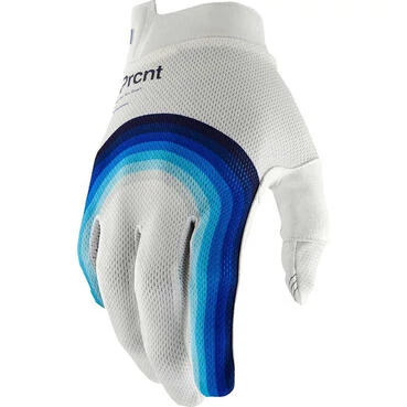 100% iTRACK REWIND Cross Enduro Motorcycle мотоперчатки White Blue
