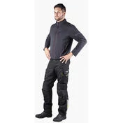 TEAM THERMO ZIP 1.0 Black Fabric Thermal Motorcycle мотокуртка